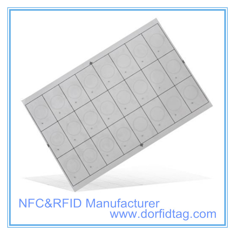 13.56mhz RFID card inlay prelam Mifare plux 4k card manufacturer